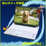 xm Ãp\R Windows7 B5oC FUJITSU LIFEBOOK FMV-R8270 Core2DuofLAN&Windows7 HomePremium ZbgAbvςKingSoft Office2012CXg[ς