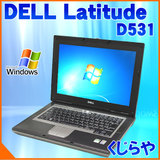 f ʃCht DELLWin7m[g Latitude D531 1GB 14.1^Cht DVDR{ Windows7 MicrosoftOffice2003